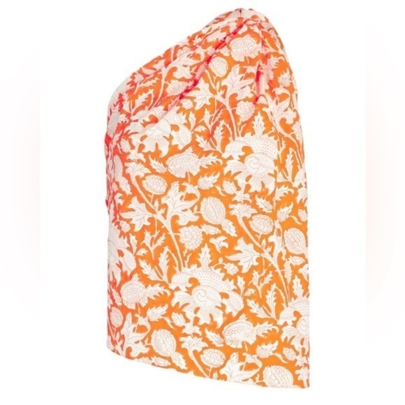 NWT Charina Sarte Botanica Knotted Floral Top Size‎ XS - Picture 3 of 11